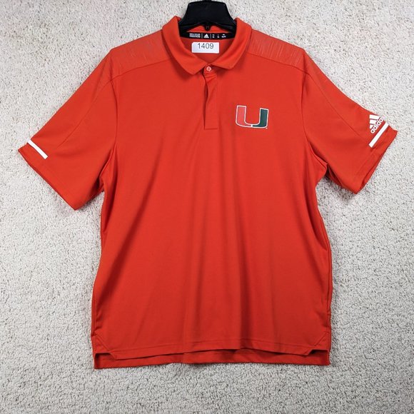 adidas* Men's Short Sleeve‎ Straight Hem Hidden Button Polo Athletic Shirt~ 2XL - Picture 14 of 16